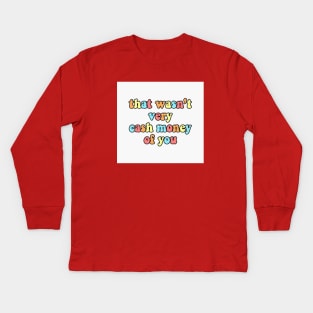 aesthetic Kids Long Sleeve T-Shirt